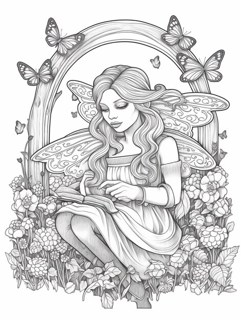Page makeup coloring page pictures