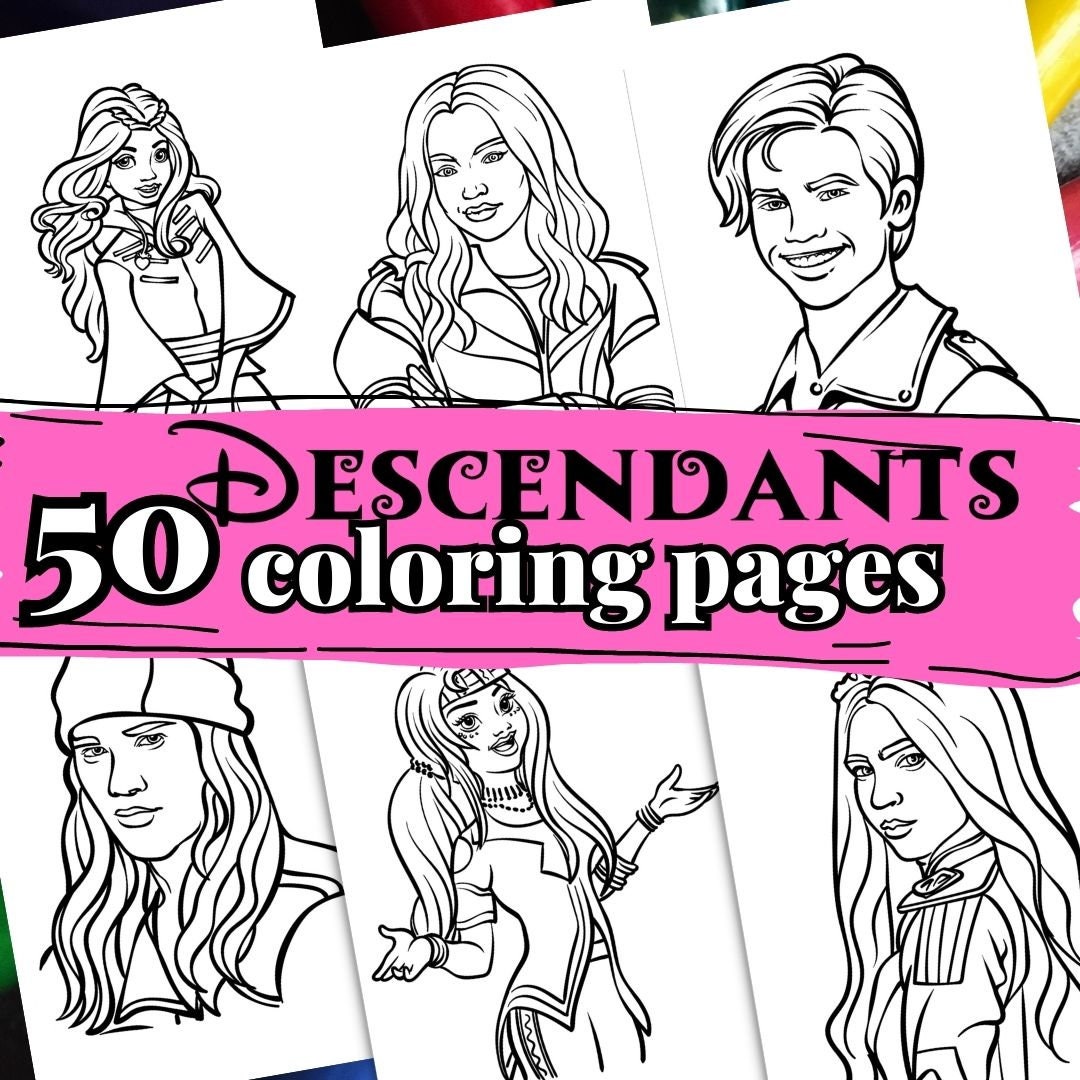 Descendants coloring