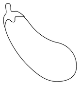 Eggplant coloring pages free coloring pages