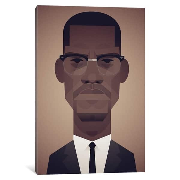 Icanvas malcolm x by stanley chow