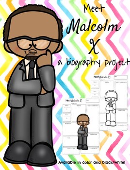 Meet malcolm x biography pages by teach in the peach tpt