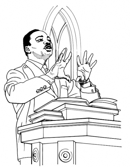 Black history month coloring pages