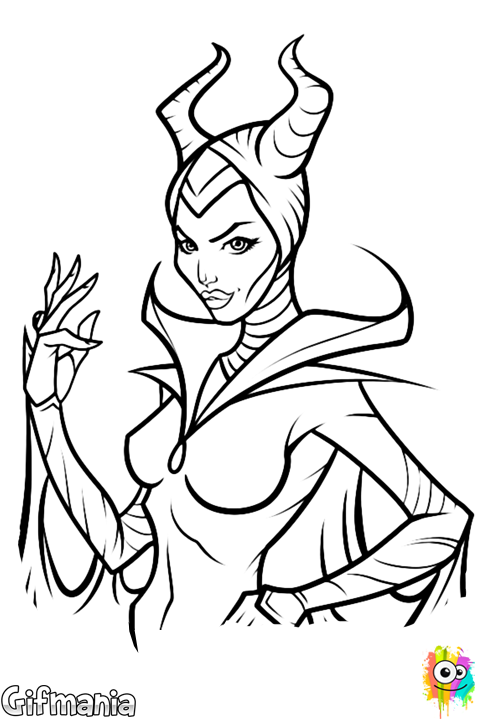 Dibujo de malãca para colorear disney coloring pages sleeping beauty coloring pages disney drawings