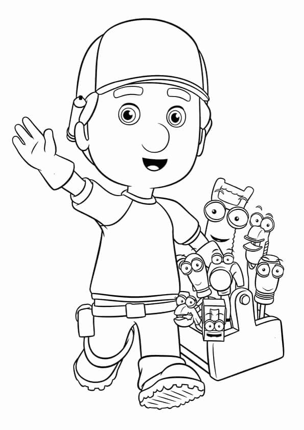 Cartoon coloring pages