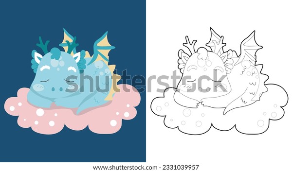 Dragon sleeping royalty