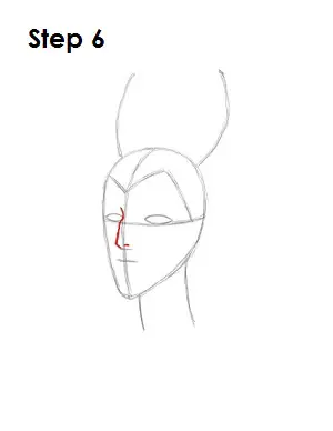How to draw maleficent