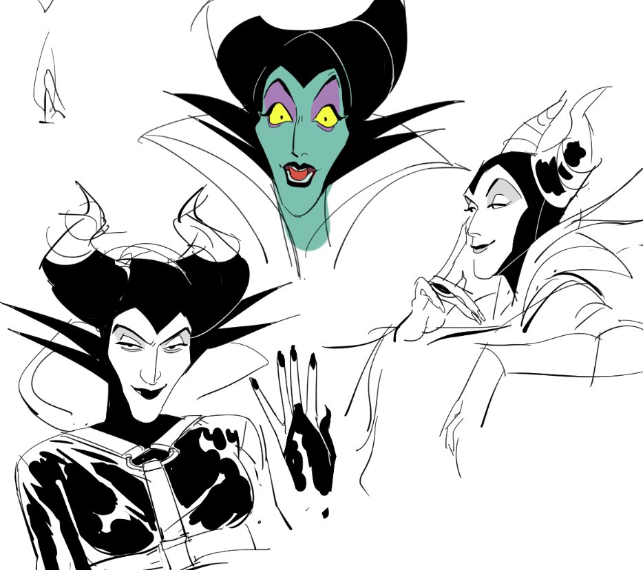 Harriet on x i dont think ive ever attempted to draw og maleficent before httpstcoghwhpvtp x