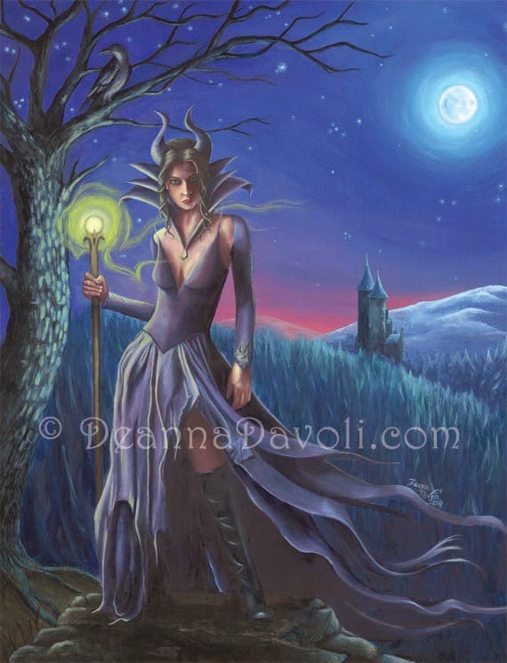 Maleficent coloring page fairy tale art printable coloring page sleeping beauty coloring page raven jpg adult coloring page
