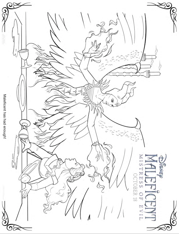 Maleficent review and printables