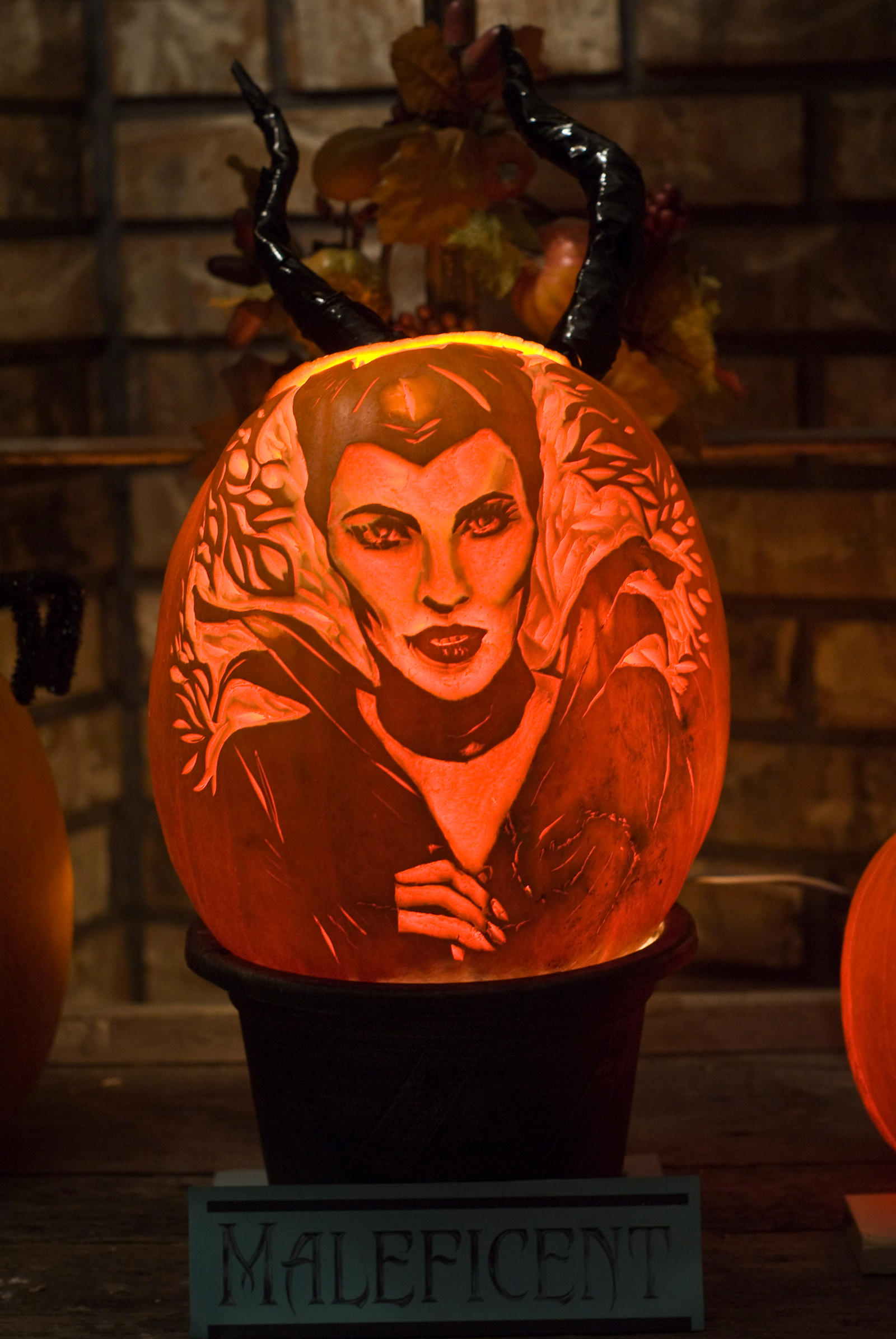 Maleficent pumpkin by crasio on