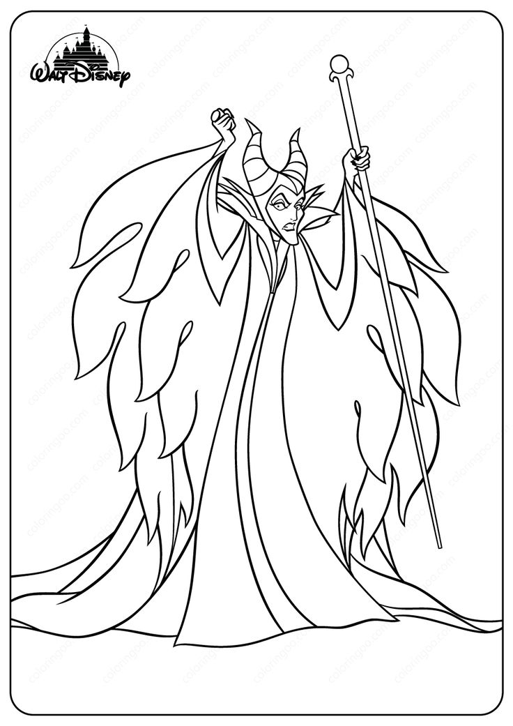 Disney evil fairy maleficent coloring pages disney coloring pages printables free disney coloring pages coloring pages