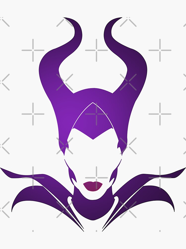 Maleficent sticker for sale by falchi