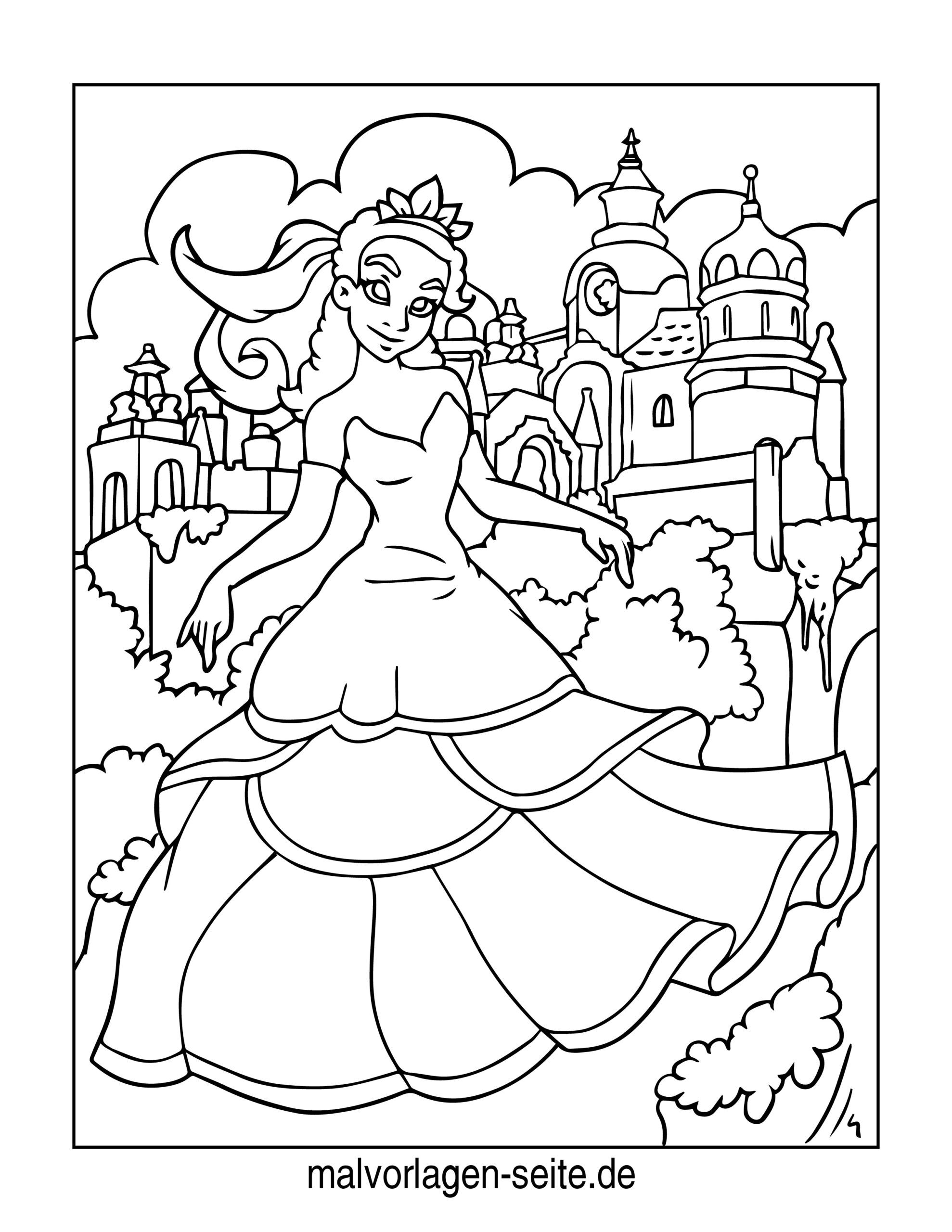 Malvorlage prinzessin malvorlagen fãr kinr