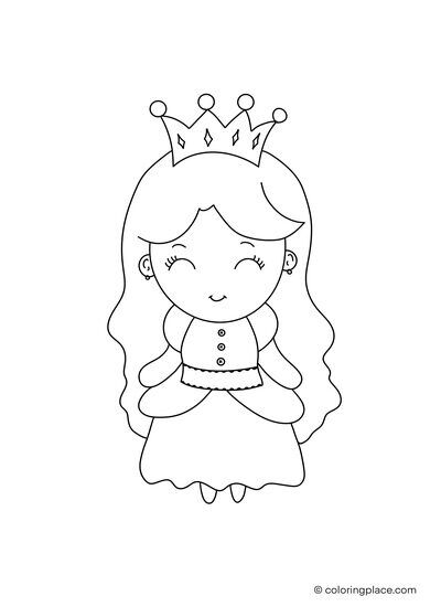 Princess coloring place
