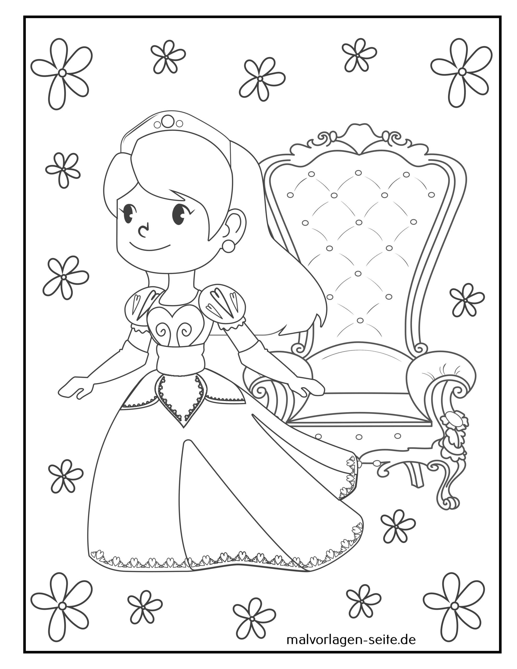 Malvorlage prinzessin malvorlagen fãr kinr