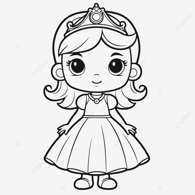 Prinzessin malvorlagen fãr kleinkinr skizzenzeichnung vektor prinzessin cartoon zeichnung prinzessin cartoon umriss prinzessin cartoon skizze png und vektor zum kostenlosen download