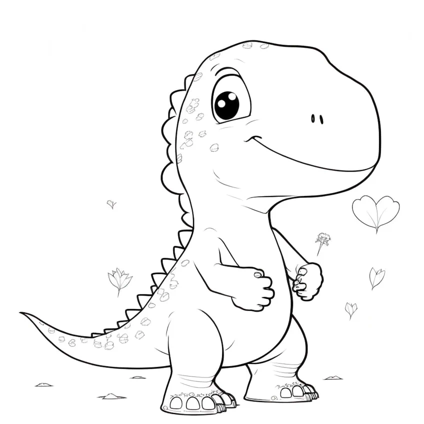 Ausmalbilder dinosaurier