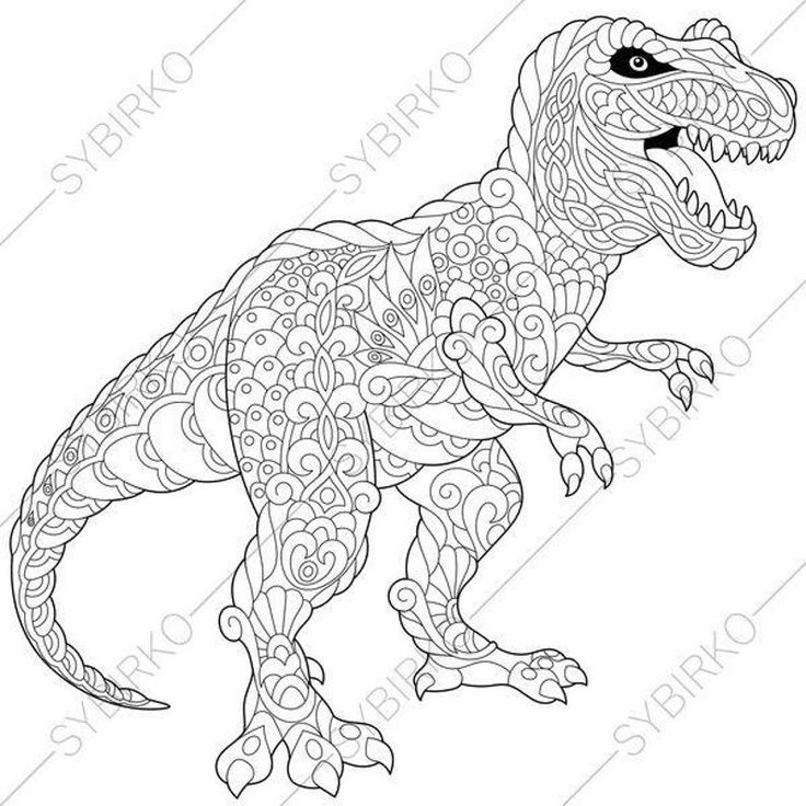 Dinosaur coloring page dino coloring page printable coloring etsy malvorlage dinosaurier malvorlagen tiere wenn du mal buch