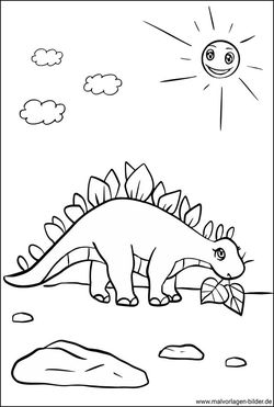 Dinosaurier ausmalbilr fãr kinr zum ausdrucken