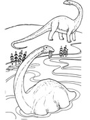 Dinosaurs coloring pages free coloring pages