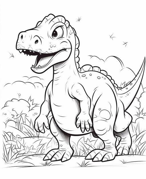 Page free dinosaur coloring pages images