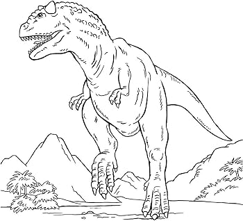 Malbuch dinosrier smalbilder books
