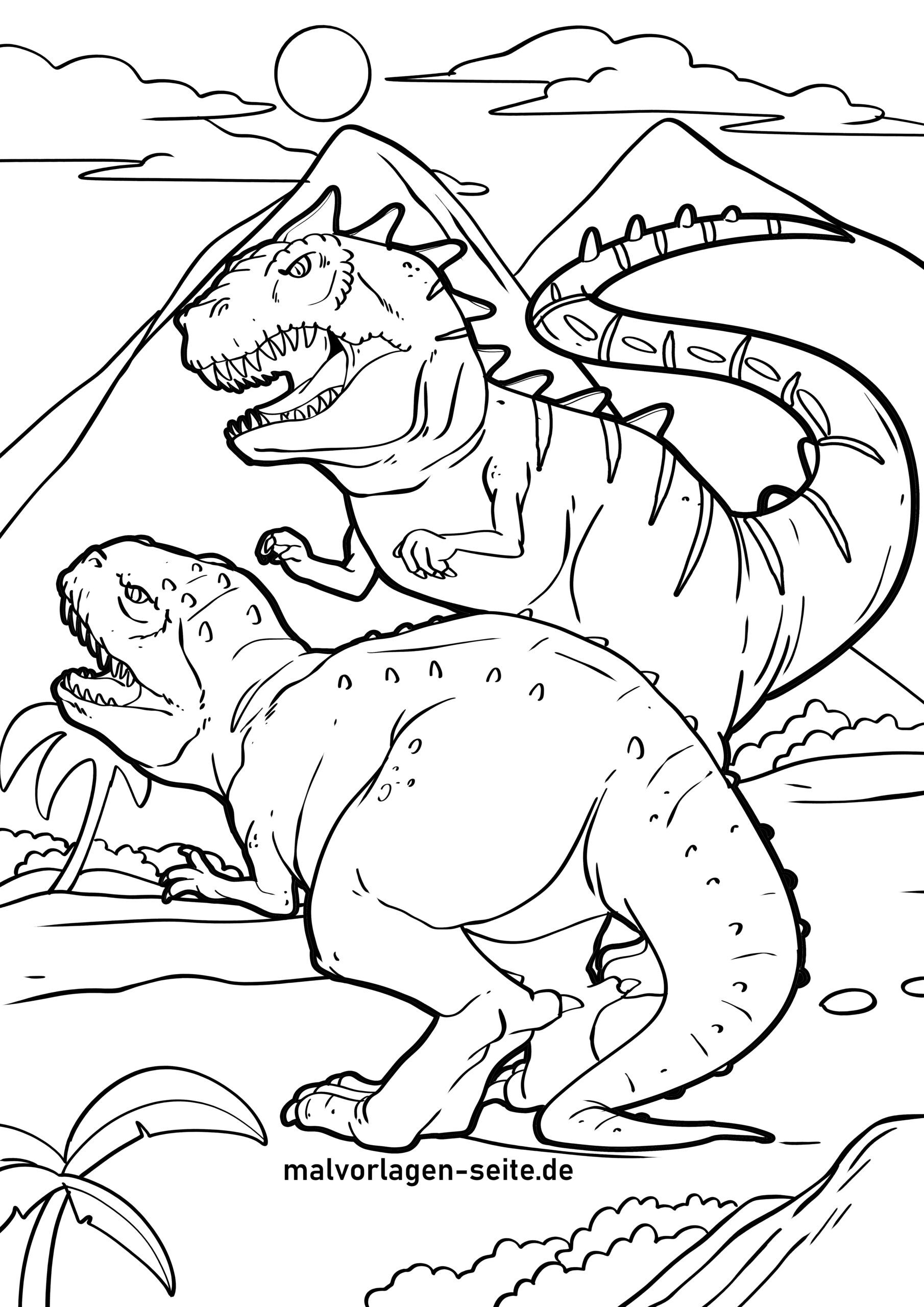 Malvorlage dinosaurier malvorlagen fãr kinr