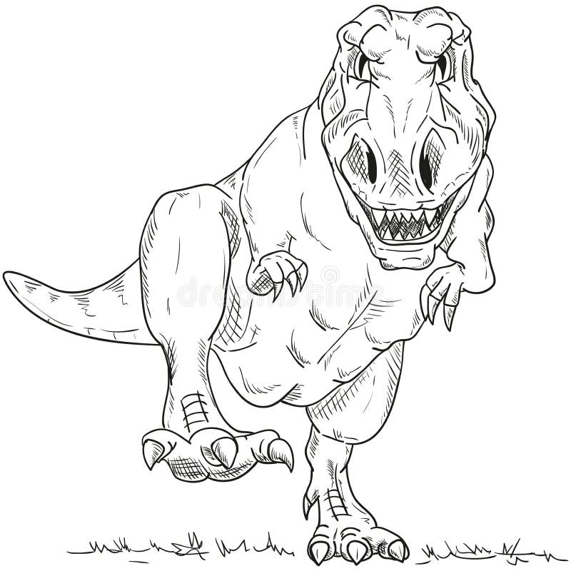 Draw dino stock illustrations â draw dino stock illustrations vectors clipart