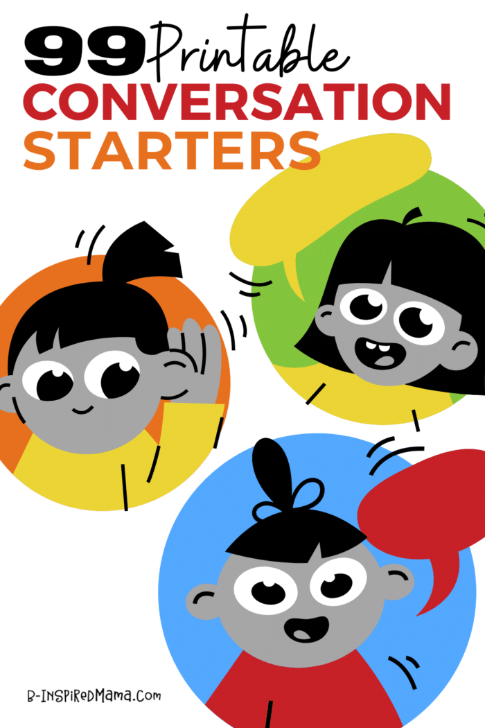 Best conversation starters for kids â b