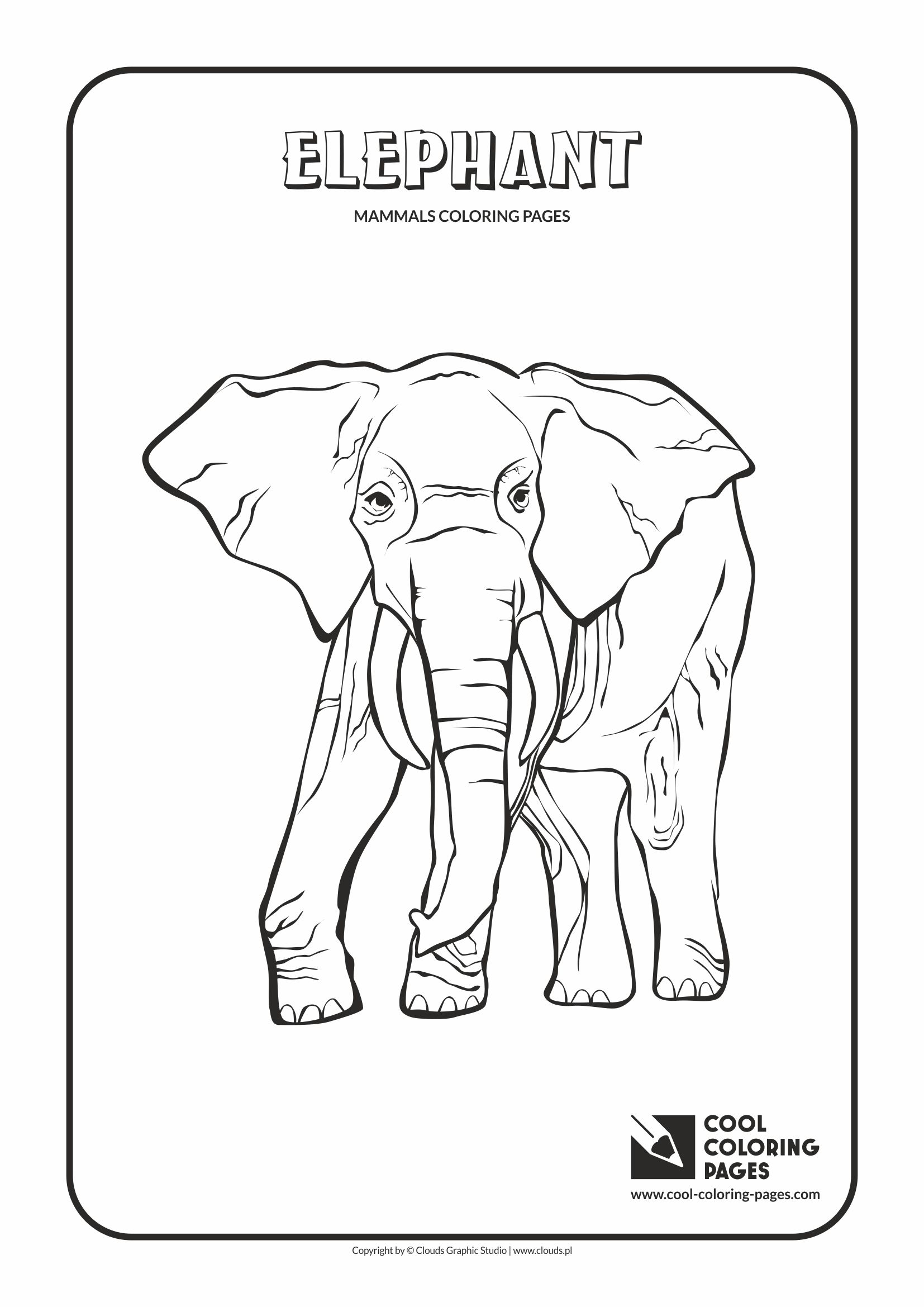 Cool coloring pages mammals coloring pages