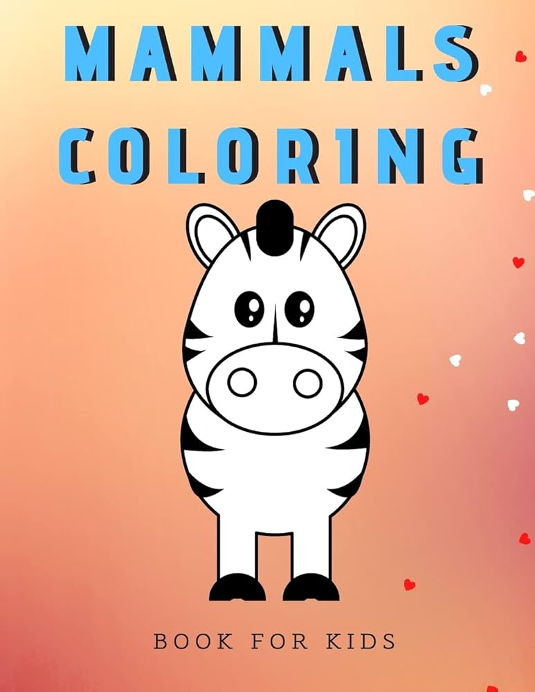 Mammals coloring book for kids best coloring pages mammals images preschool activity book ages