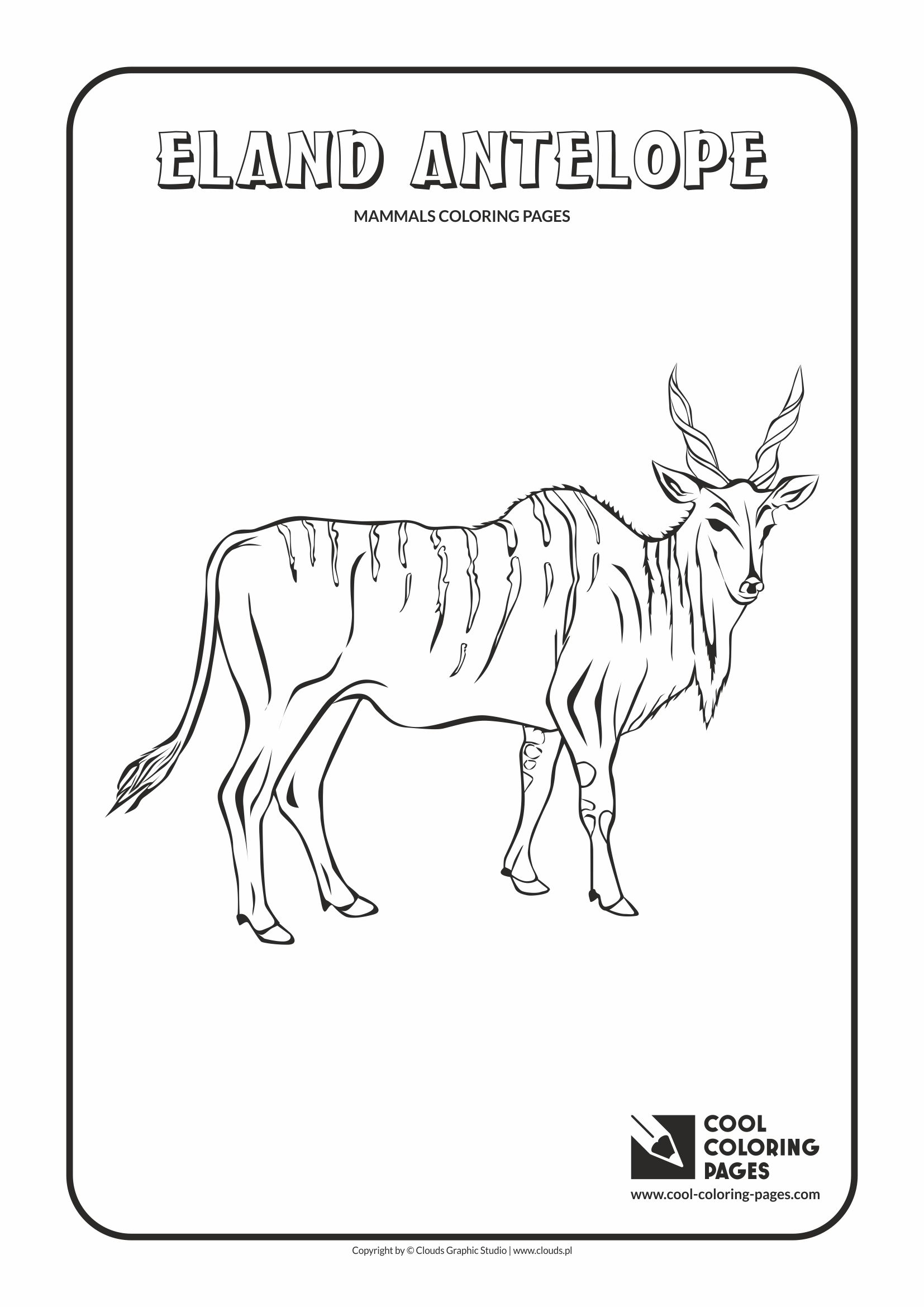 Cool coloring pages mammals coloring pages