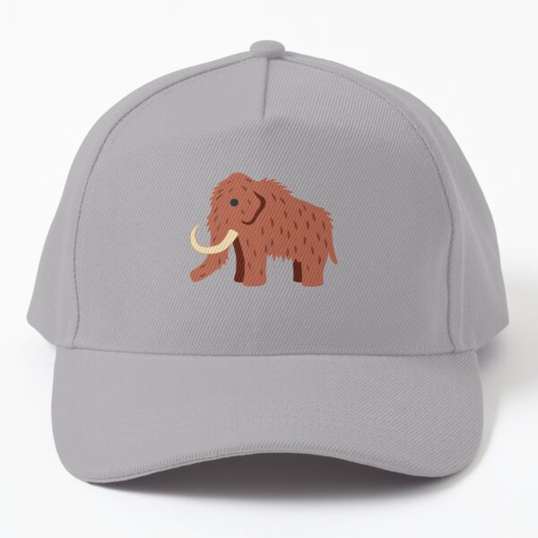 Woolly mammoth emoji cap for sale by impossiblefox
