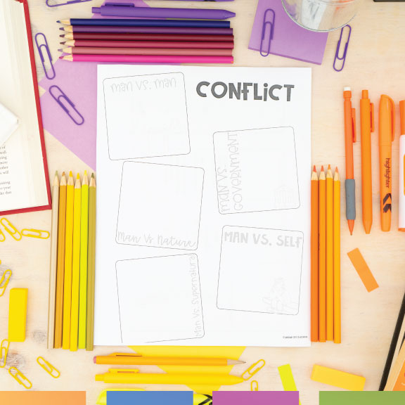 Literary devices coloring sheets bookmarks literature elements coloring page â language arts classroom