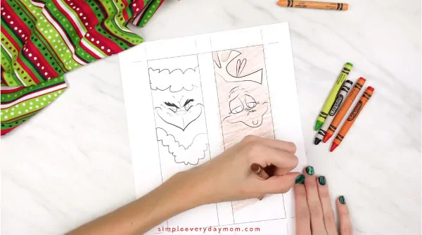 Free printable grinch bookmarks for kids