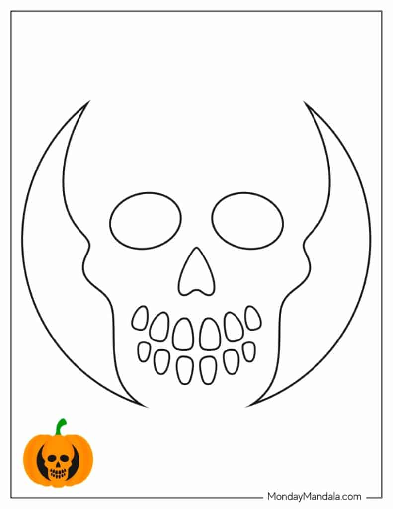 Pumpkin carving stencils free pdf printables