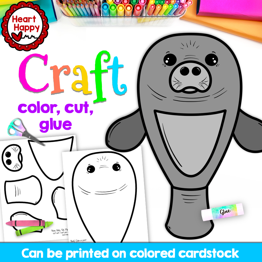 Manatee craft letter m florida state symbols alabama state symbols made by teachers