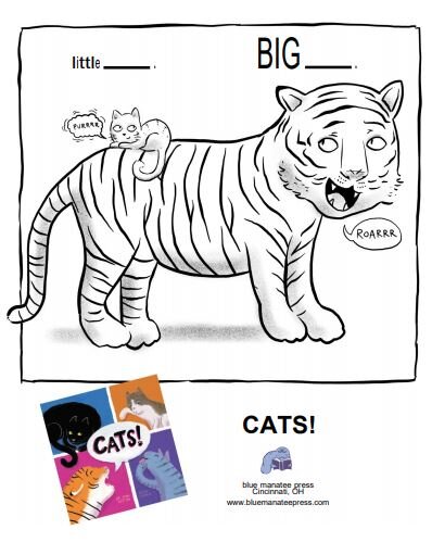 Coloring pages â blue manatee press
