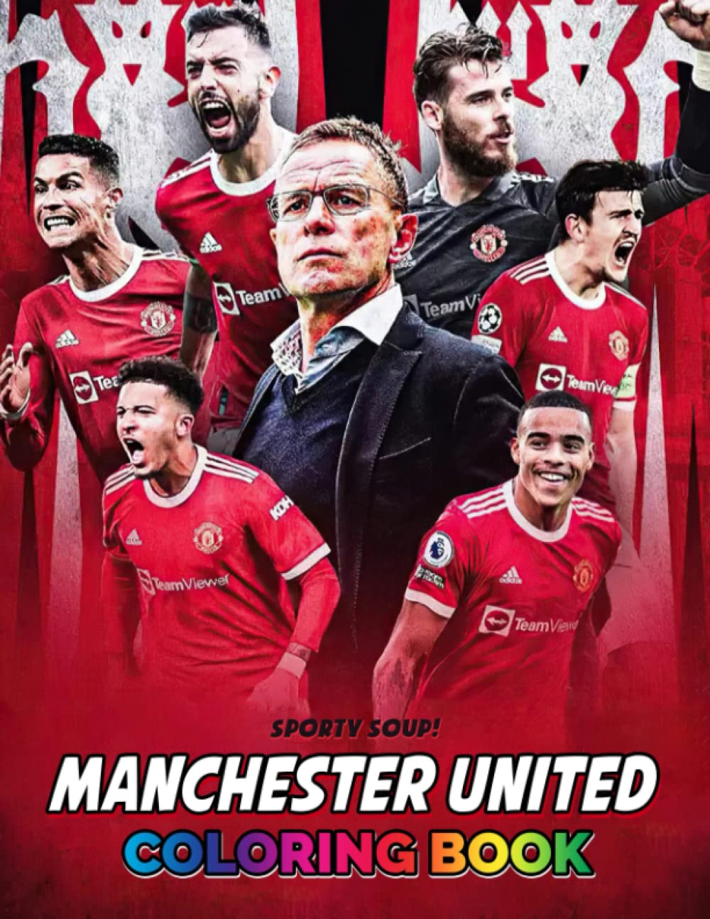 Manchesterì united colori book spor football nigeria ubuy