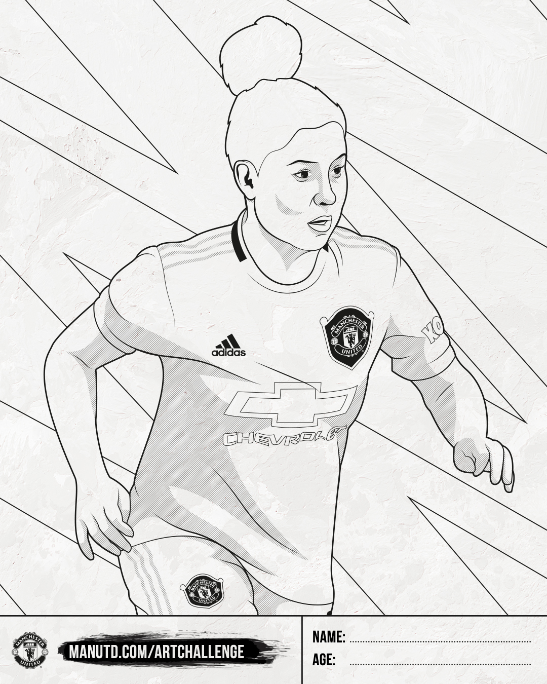 Manchester united women on x rate your artistic flair ð bring this marthah drawing to life with colour and you could bag yourself some great prizes âï httpstcovkadpqbj httpstcogqgrhclx x