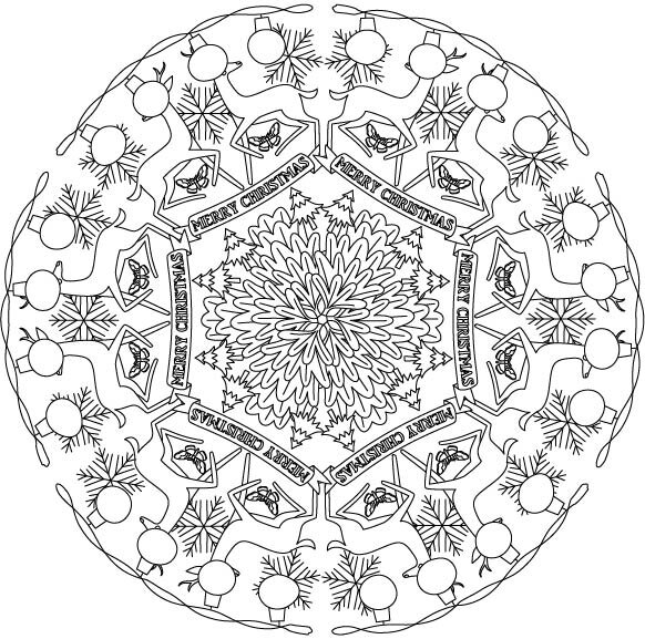Christmas coloring book