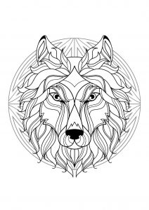 Mandalas with animals