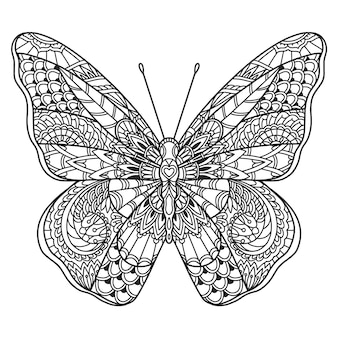 Mandala animal coloring images