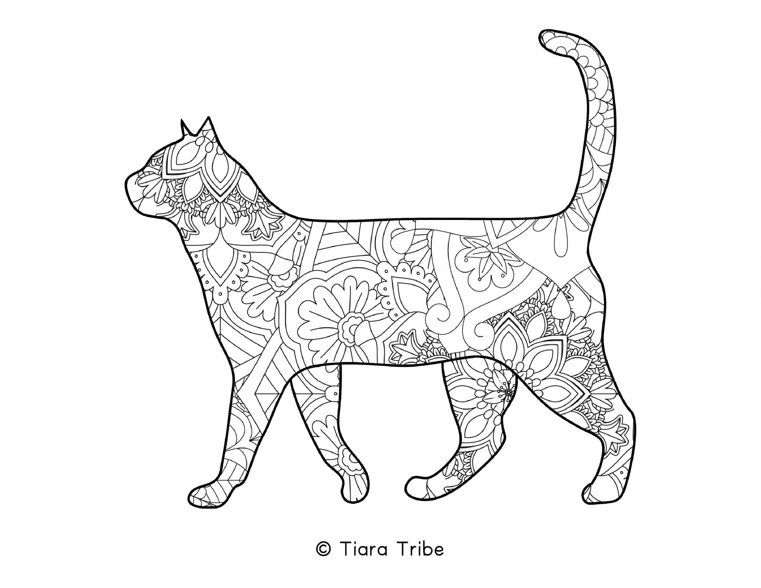 Best free animal mandala coloring pages pdfs to download