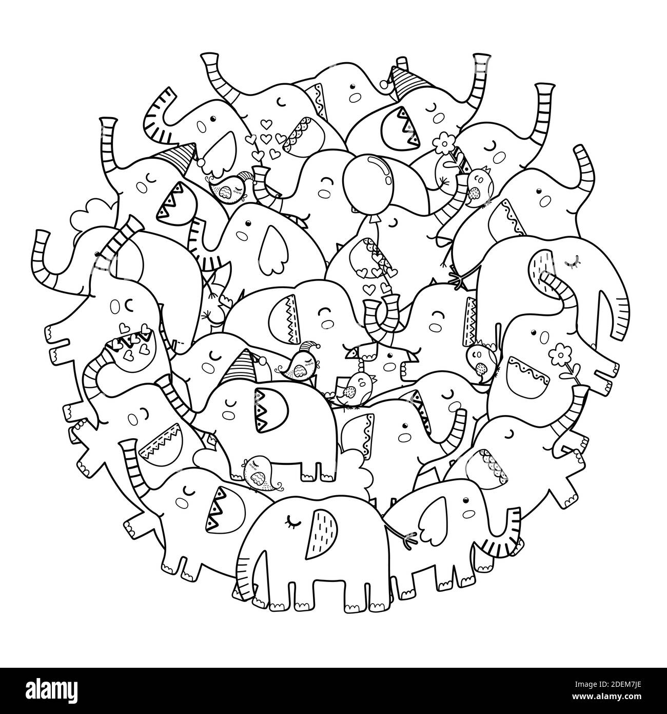 Mandala animals hi