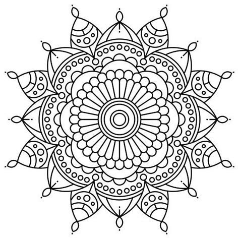 Mandalas to color for children