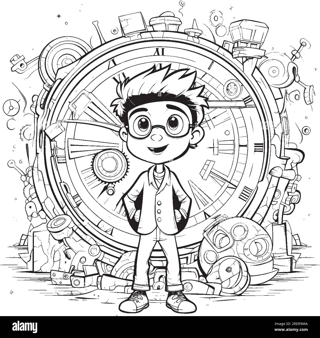Mandala coloring pages for kids and adults stock vector image art