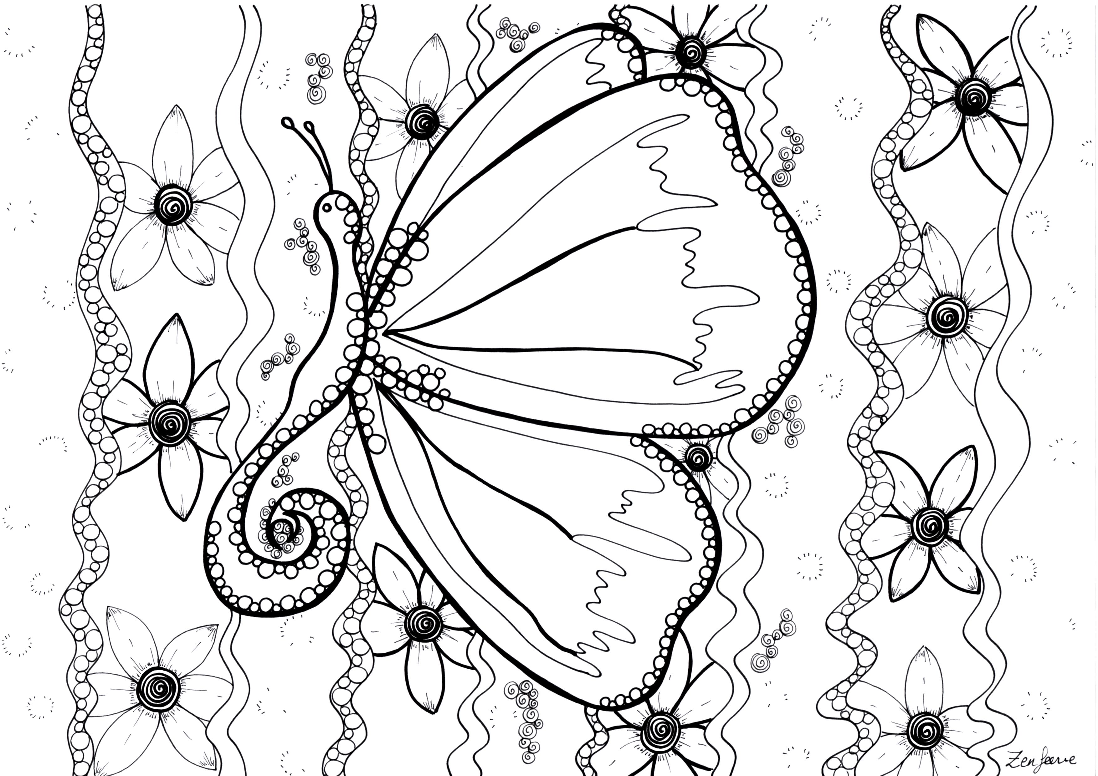 Butterfly by zenfeerie