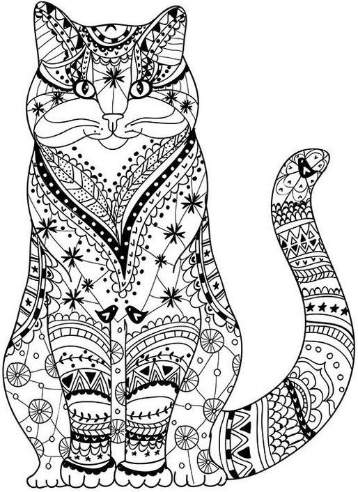 Image result for cat mandala coloring pages animal coloring pages cat coloring page coloring pages