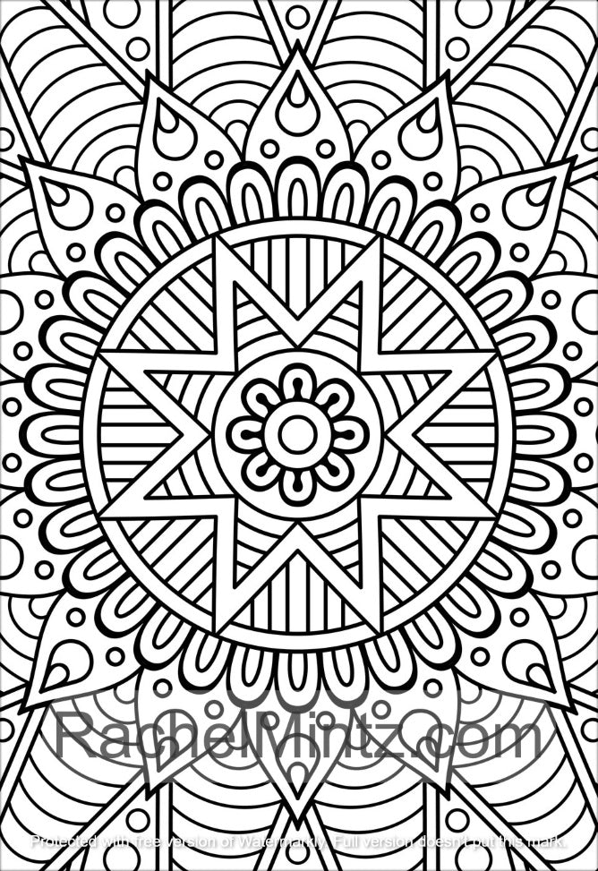 Close up mandala
